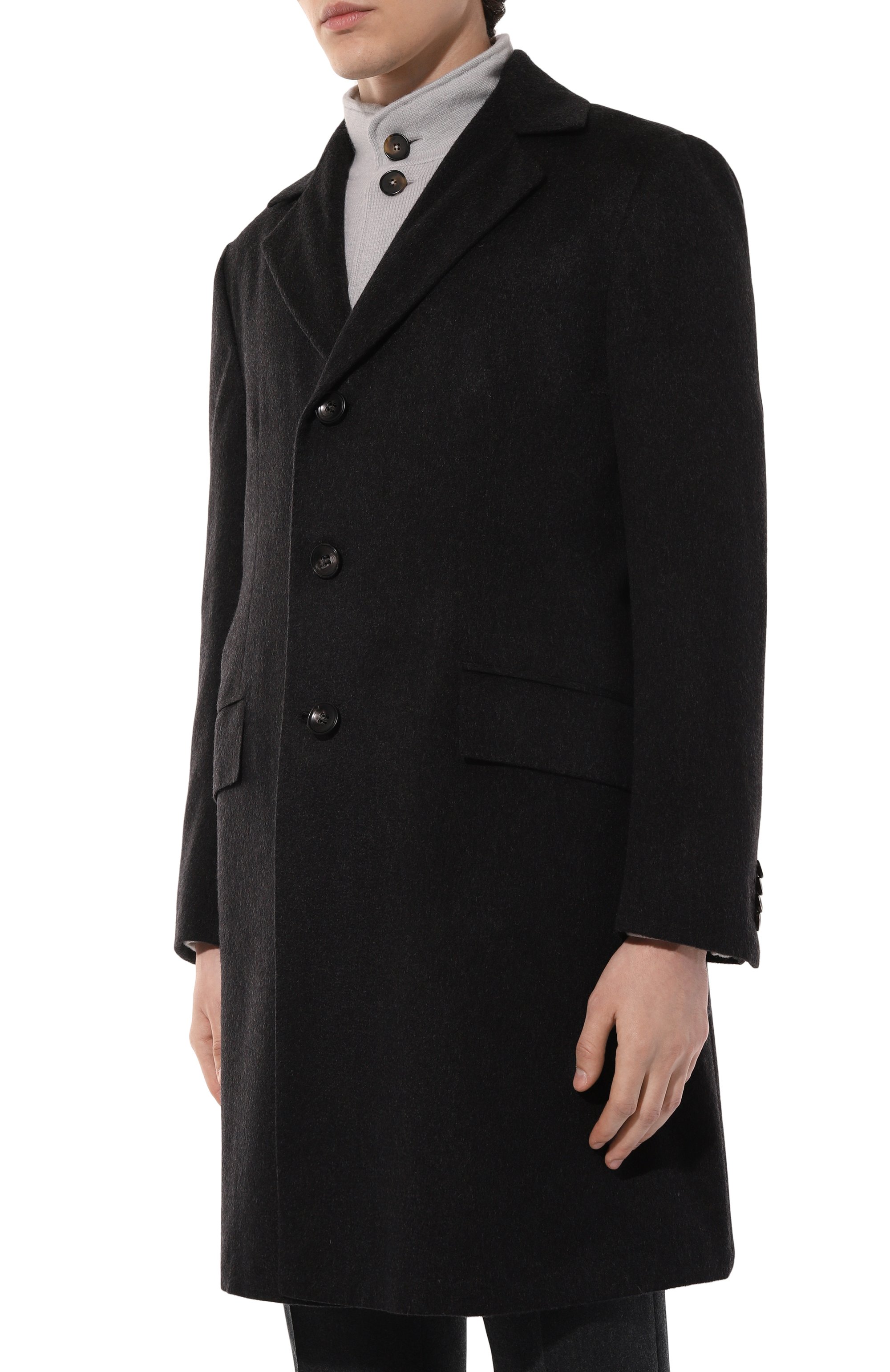 Кашемировое пальто KITON, арт. UG0411K011414, фото 3