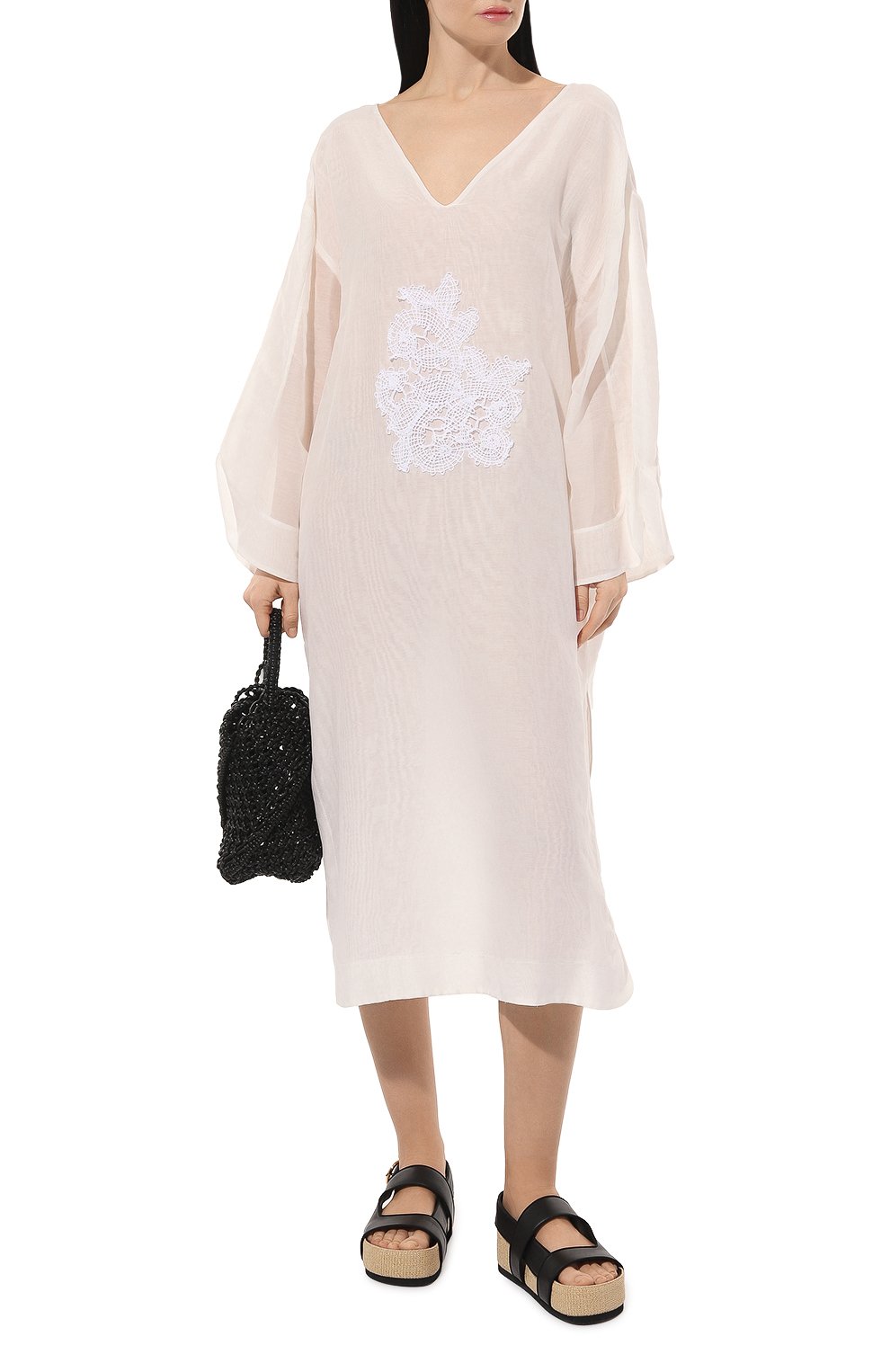 Туника из хлопка и шелка LILA EUGENIE, арт. 2406, фото 2