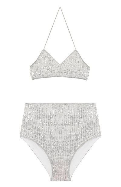 Раздельный купальник OSEREE, арт. BMS904 G/BRA HIGH WAISTED PAILLETTES/MID