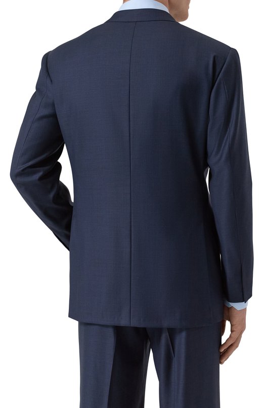 Костюм из хлопка и льна Loro Piana FAB 5769 Синий  FAB 5769 Фото 5