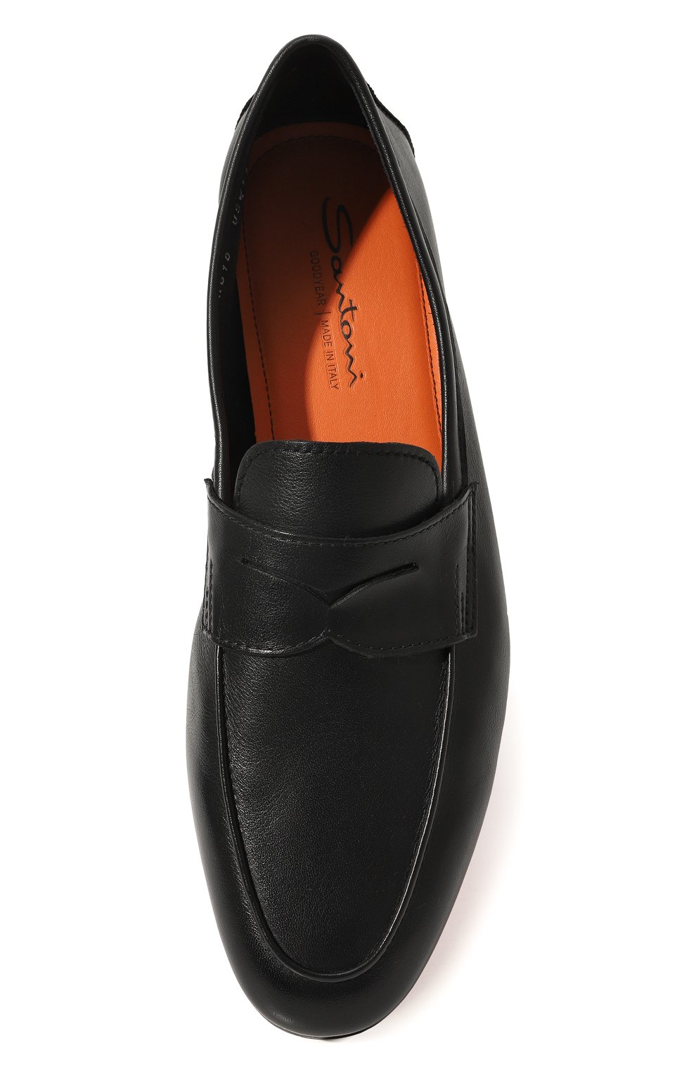 Кожаные пенни-лоферы carlos SANTONI, арт. MCNG18837SA4SSLF, фото 6