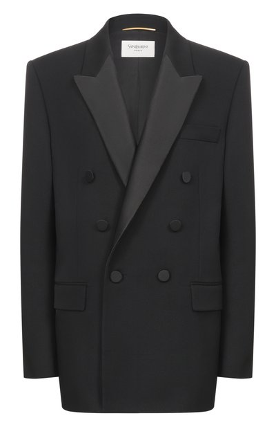 Женский шерстяной жакет SAINT LAURENT, арт. 837658/Y7E63