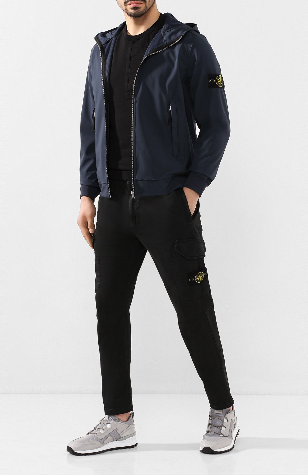 Бомбер STONE ISLAND синего цвета по цене 51900 руб., арт. 721540927, фото 2 Бомбер STONE ISLAND, арт. 721540927, фото 2