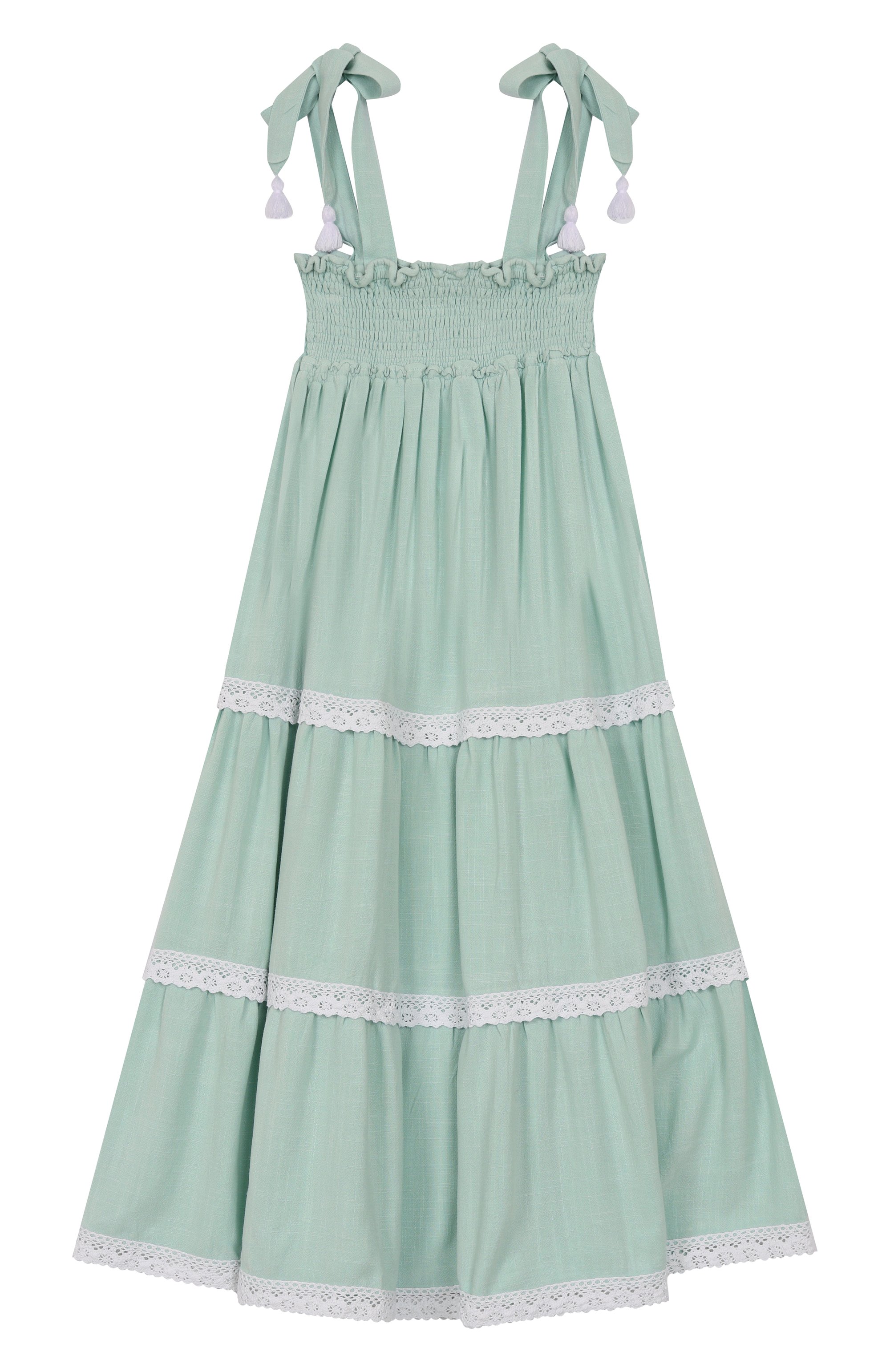 Сарафан из вискозы и льна OLGA VALENTINE, арт. T24DT/12A-16A, фото 2