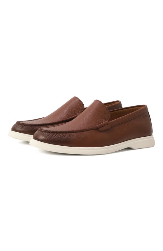 фото Кожаные лоферы sienne boss