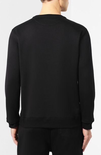 Хлопковый свитшот VALENTINO, арт. TV3MF10V63A, фото 4