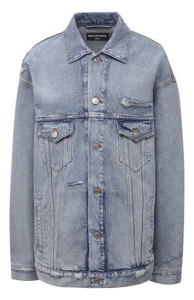 Женская джинсовая куртка BALENCIAGA, арт. 664329/TBP48