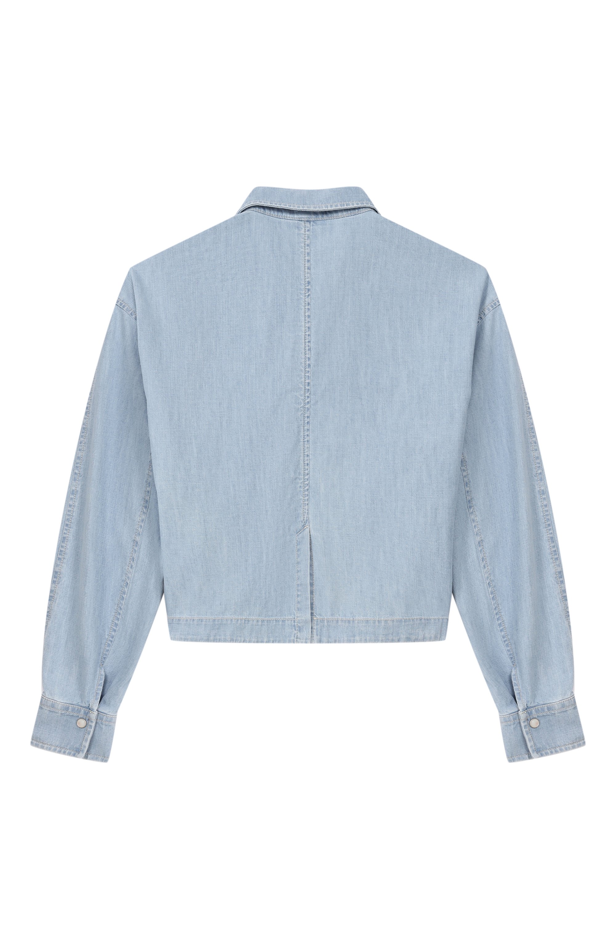 Джинсовая рубашка BRUNELLO CUCINELLI, арт. BH192C865C, фото 2