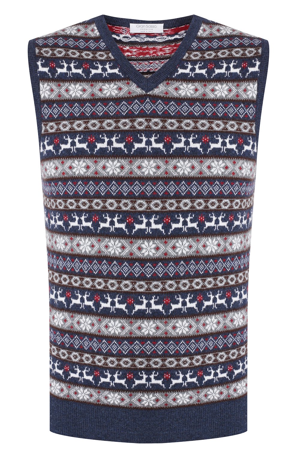 Жилет из смеси шерсти и кашемира GRAN SASSO, арт. 59146/19647, фото 1