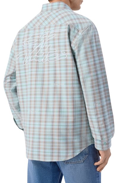 Хлопковая рубашка OFF-WHITE, арт. 0MGE04MS26FAB001, фото 4