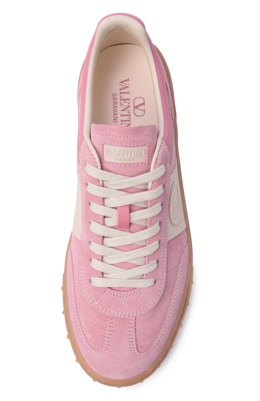 Замшевые кеды Upvillage Valentino 8W0S0IL9/LAL Розовый  8W0S0IL9/LAL Фото 6
