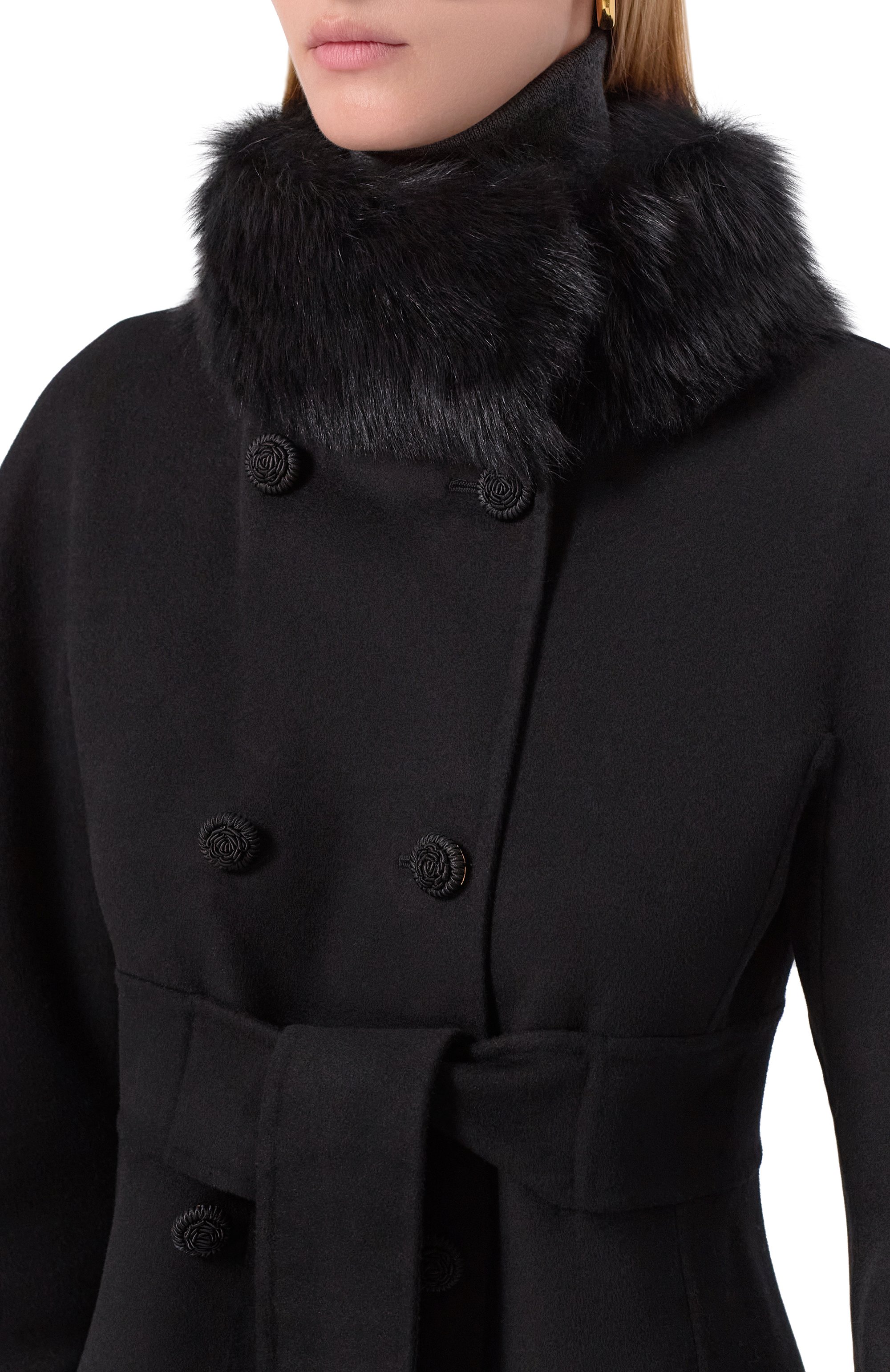 Пальто из шерсти и кашемира VALENTINO, арт. 7B3CA7Y0/6JA, фото 5