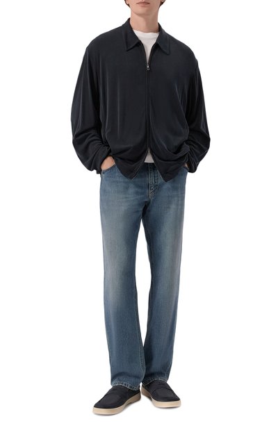 Мужские замшевые лоферы PRADA, арт. 2DG166F/G000103