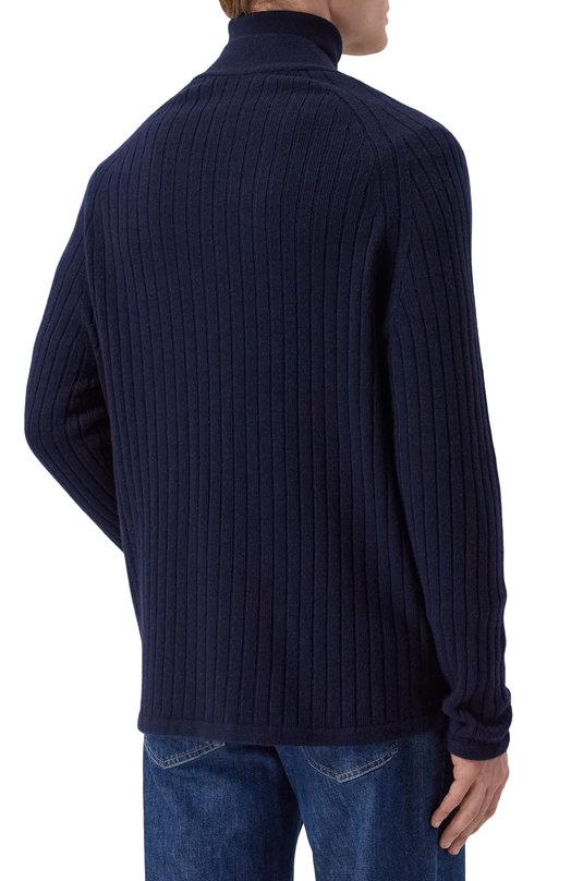 Шерстяной кардиган KNT UMM065203 Синий  UMM065203 Фото 4