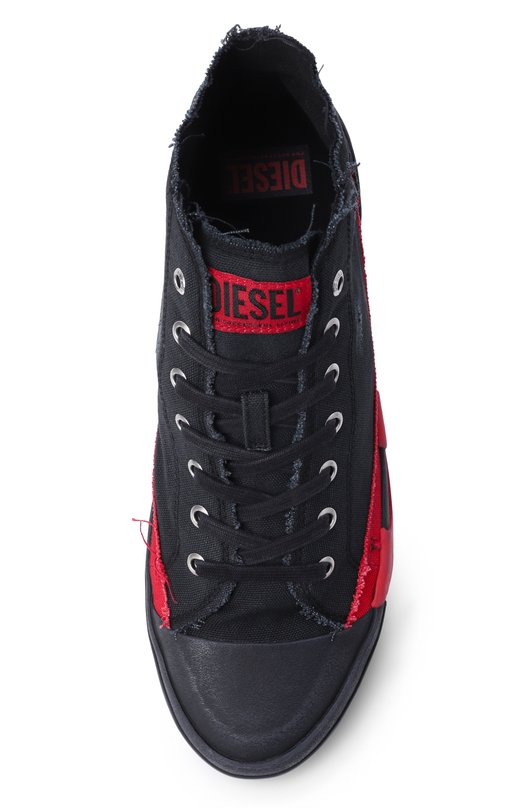 Текстильные кеды S-D-Verse Mid Ii Diesel Y03723/P8114 Чёрный  Y03723/P8114 Фото 6