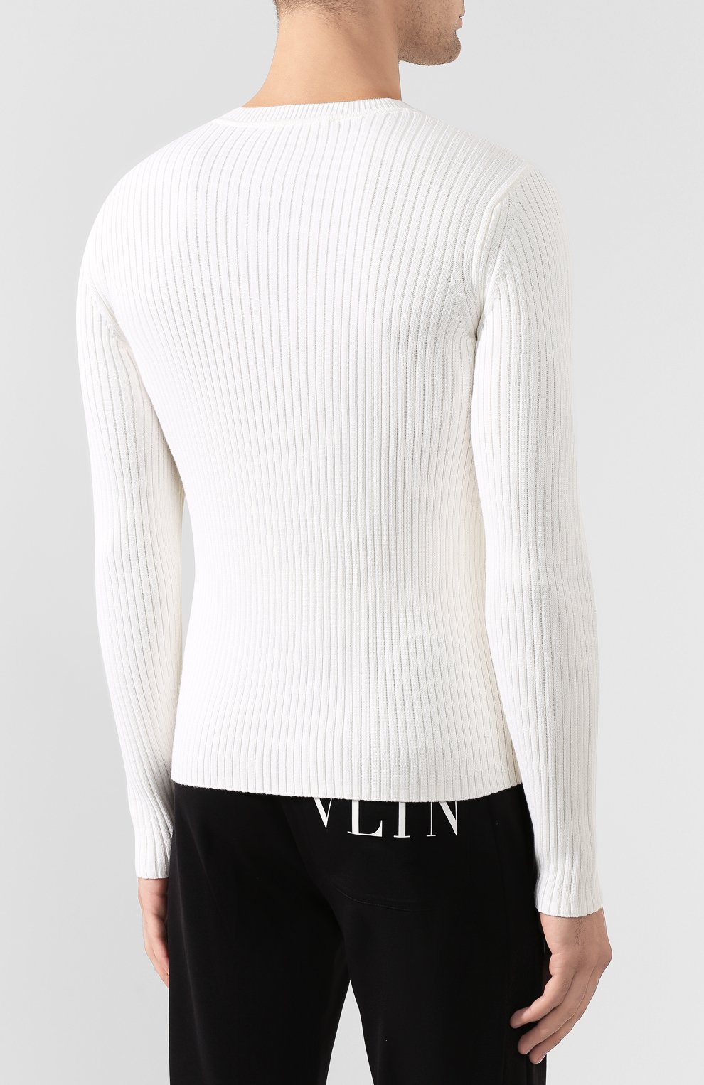 Джемпер из смеси хлопка и шерсти HELMUT LANG, арт. J04HM710, фото 4