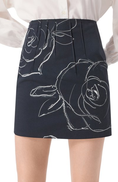 Хлопковая юбка MARNI, арт. G0MA0735A0/UTC505, фото 5