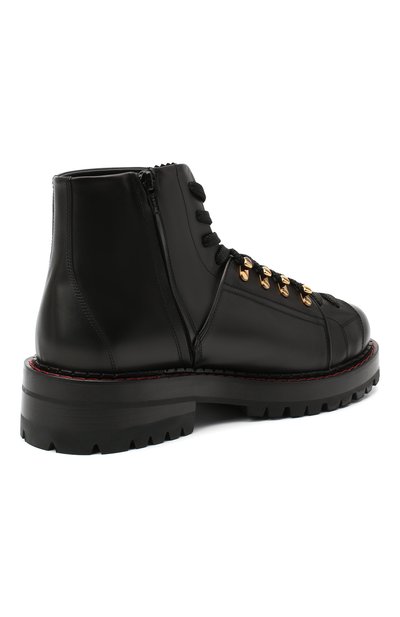 Кожаные ботинки VERSACE, арт. DSU8245/DVTAAG, фото 4