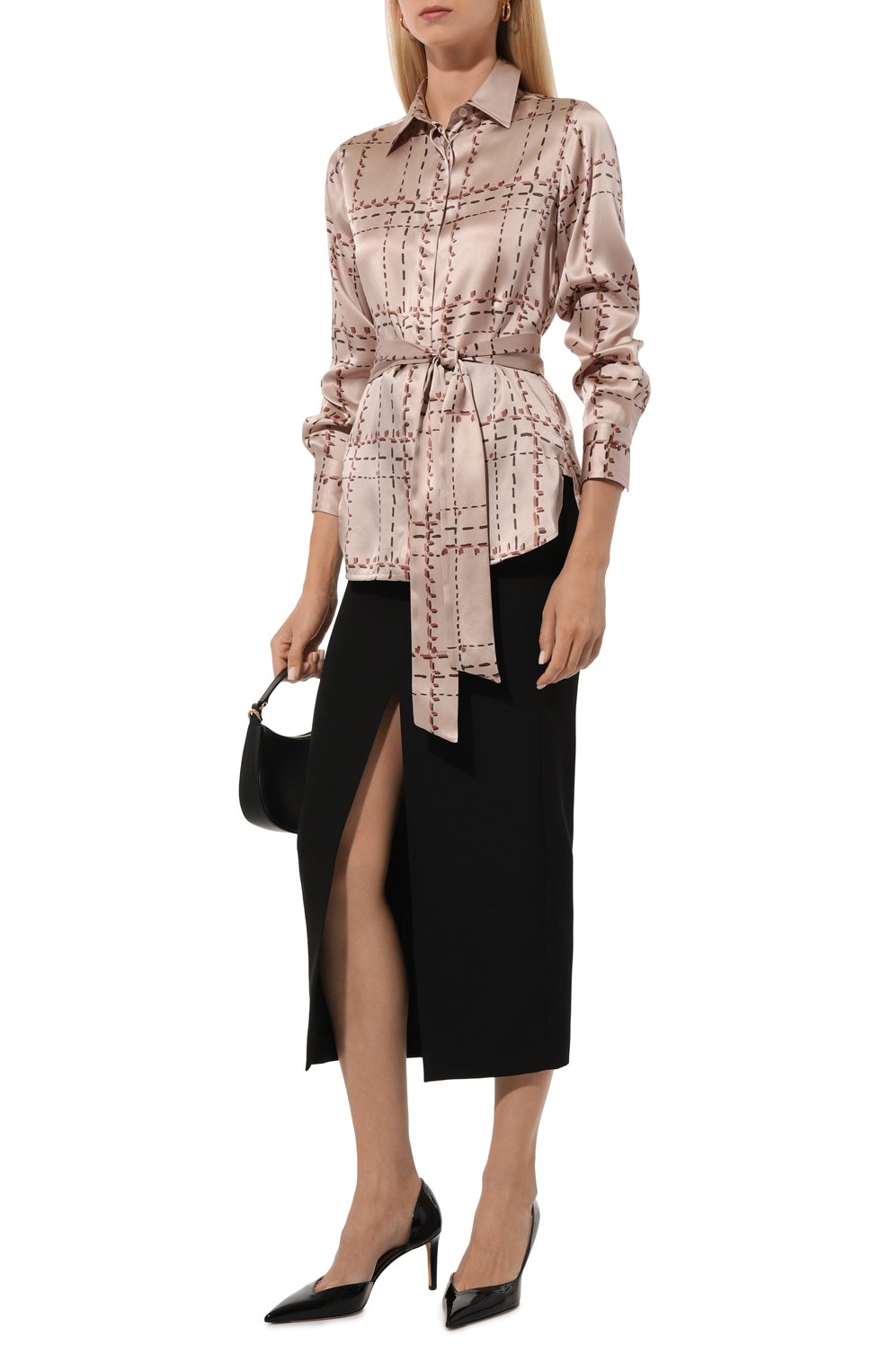 Шелковая блузка KITON, арт. D48407K0561E03, фото 2