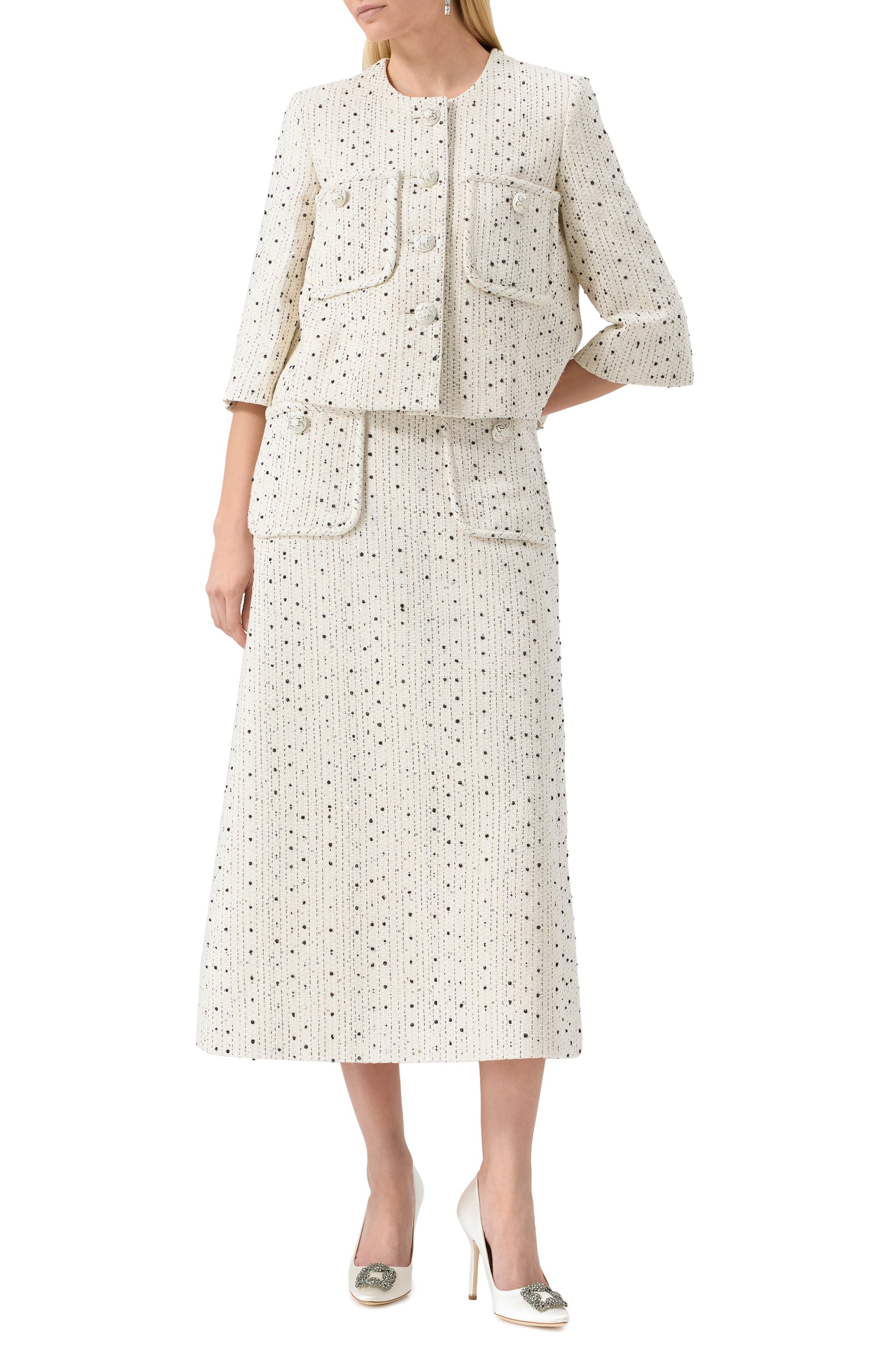 Твидовый жакет ELIE SAAB, арт. J0092, фото 2