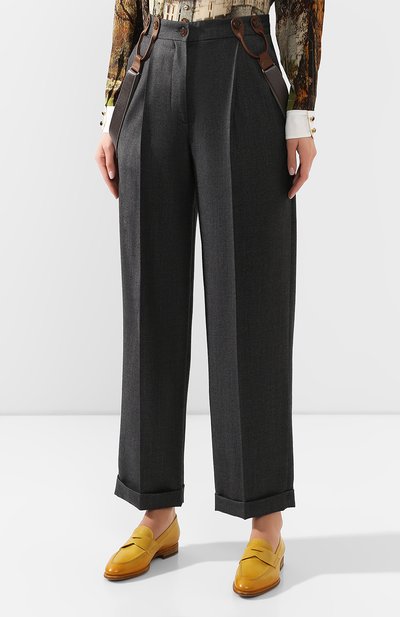 Кашемировые брюки GIORGIO ARMANI, арт. 0SHPP0AA/T01H6, фото 3