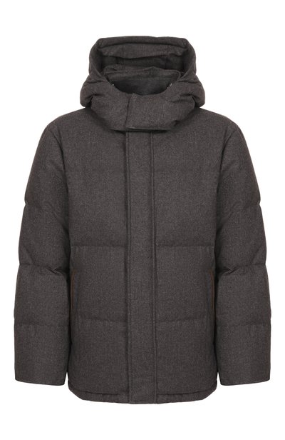 Мужская пуховик из шерсти и кашемира 12 STOREEZ, арт. 139365