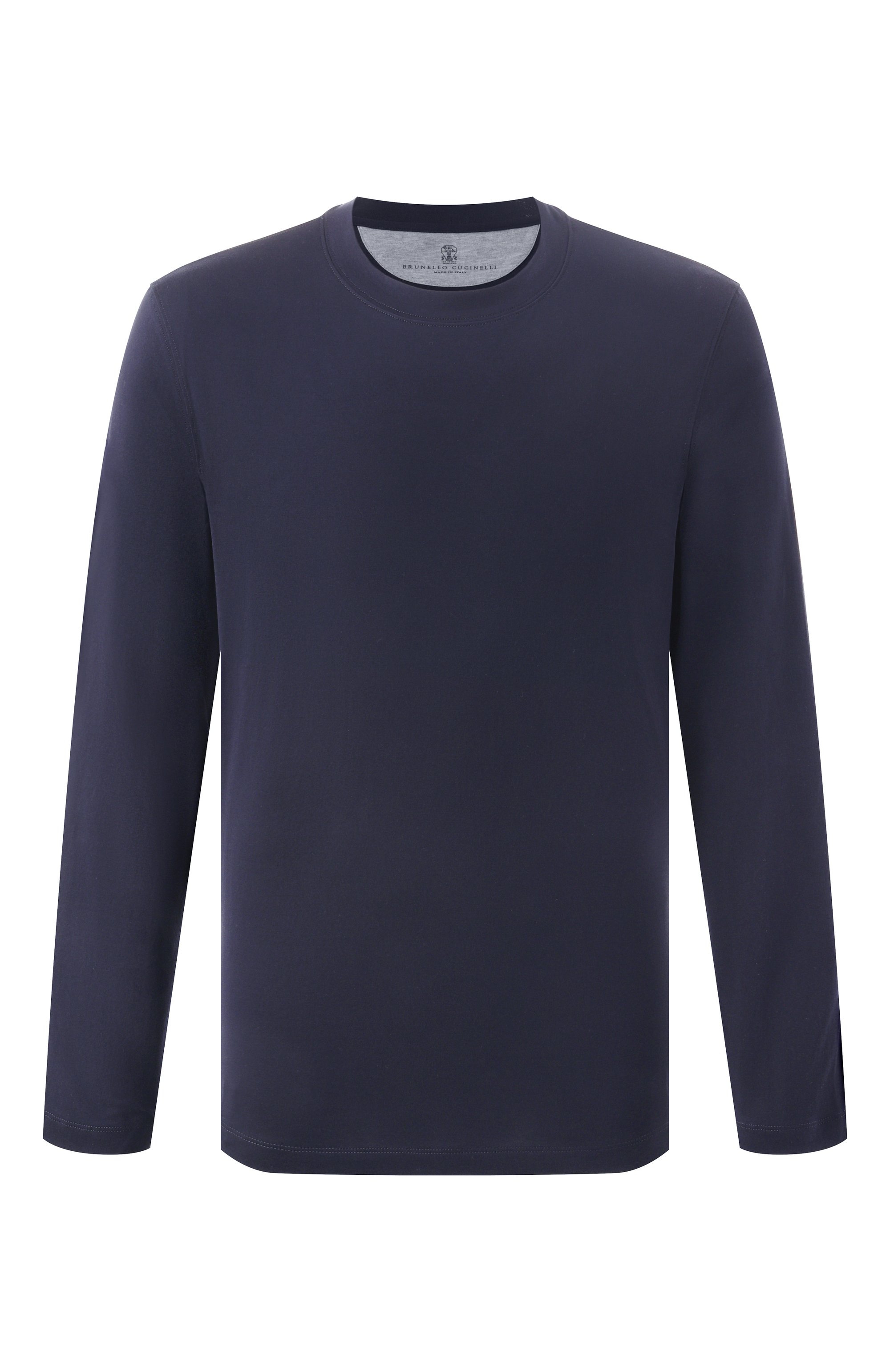 Хлопковый лонгслив BRUNELLO CUCINELLI, арт. M0B137407, фото 1
