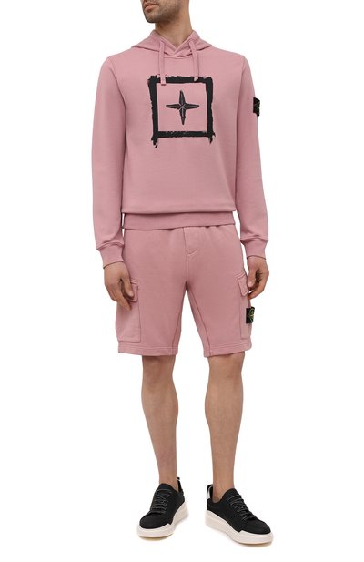 Хлопковое худи STONE ISLAND, арт. 741565894, фото 2