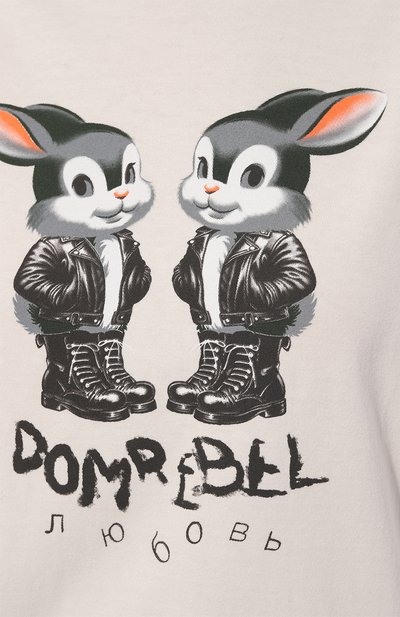 Хлопковая футболка DOMREBEL, арт. MISSCHIEF/T-SHIRT, фото 5