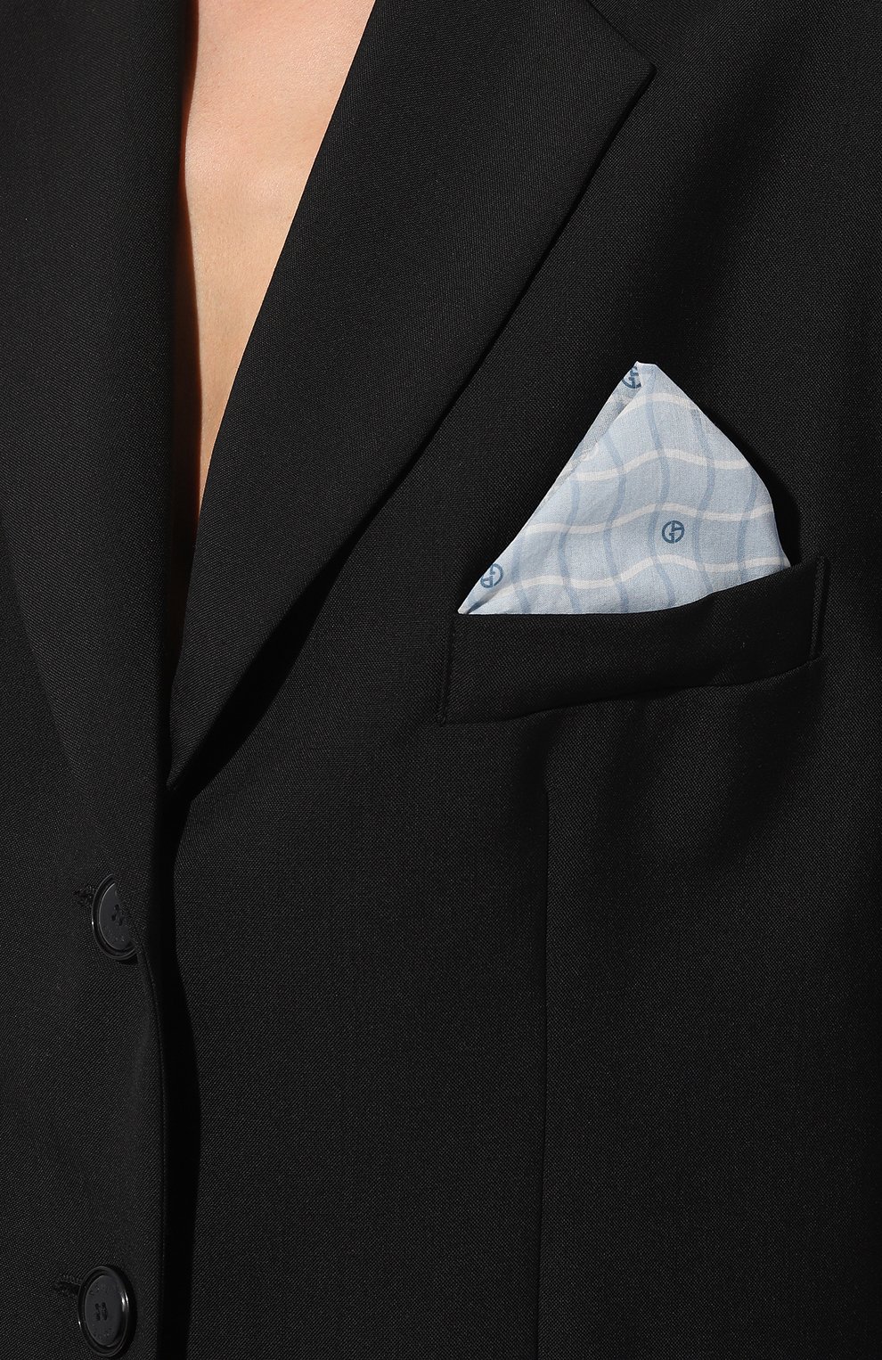 Хлопковый платок GIORGIO ARMANI, арт. 795322/4R149, фото 2