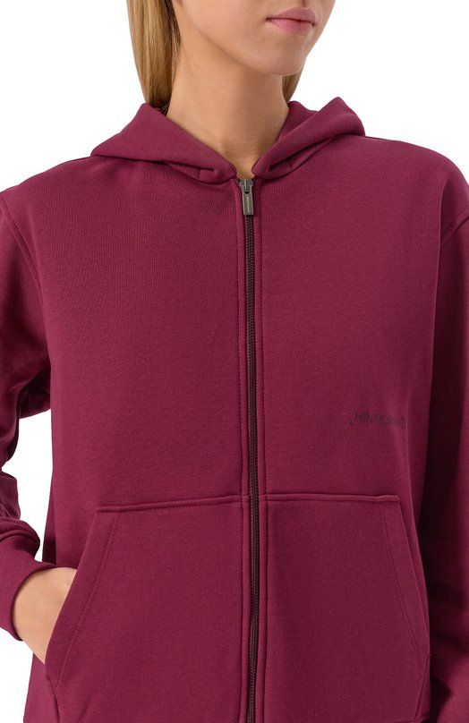Хлопковая толстовка HINNOMINATE HMABW01930 Бордовый  HMABW01930 Фото 5