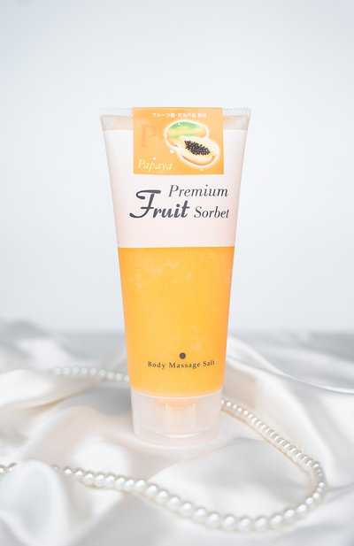 Скраб-щербет для тела с солью тихого океана и папайей (500g) ENHEL BEAUTY, арт. 4512442003366, фото 3