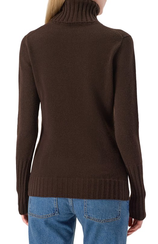 Кашемировый свитер Kiton D5470120057 Коричневый  D5470120057 Фото 4