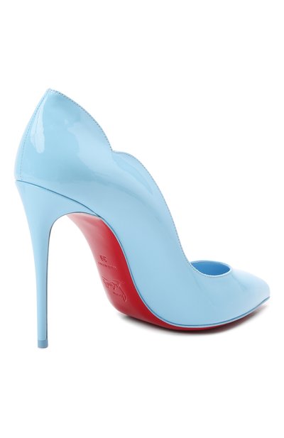 Кожаные  туфли hot chick 100 CHRISTIAN LOUBOUTIN, арт. 3200645/H0T CHICK 100, фото 4