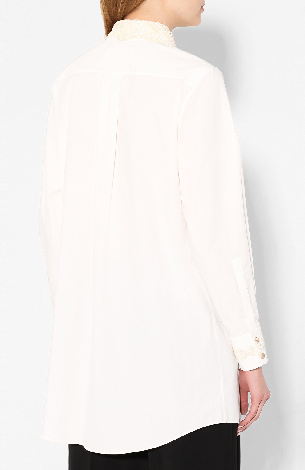 Хлопковая рубашка GUCCI, арт. 609447/ZADQ4, фото 4