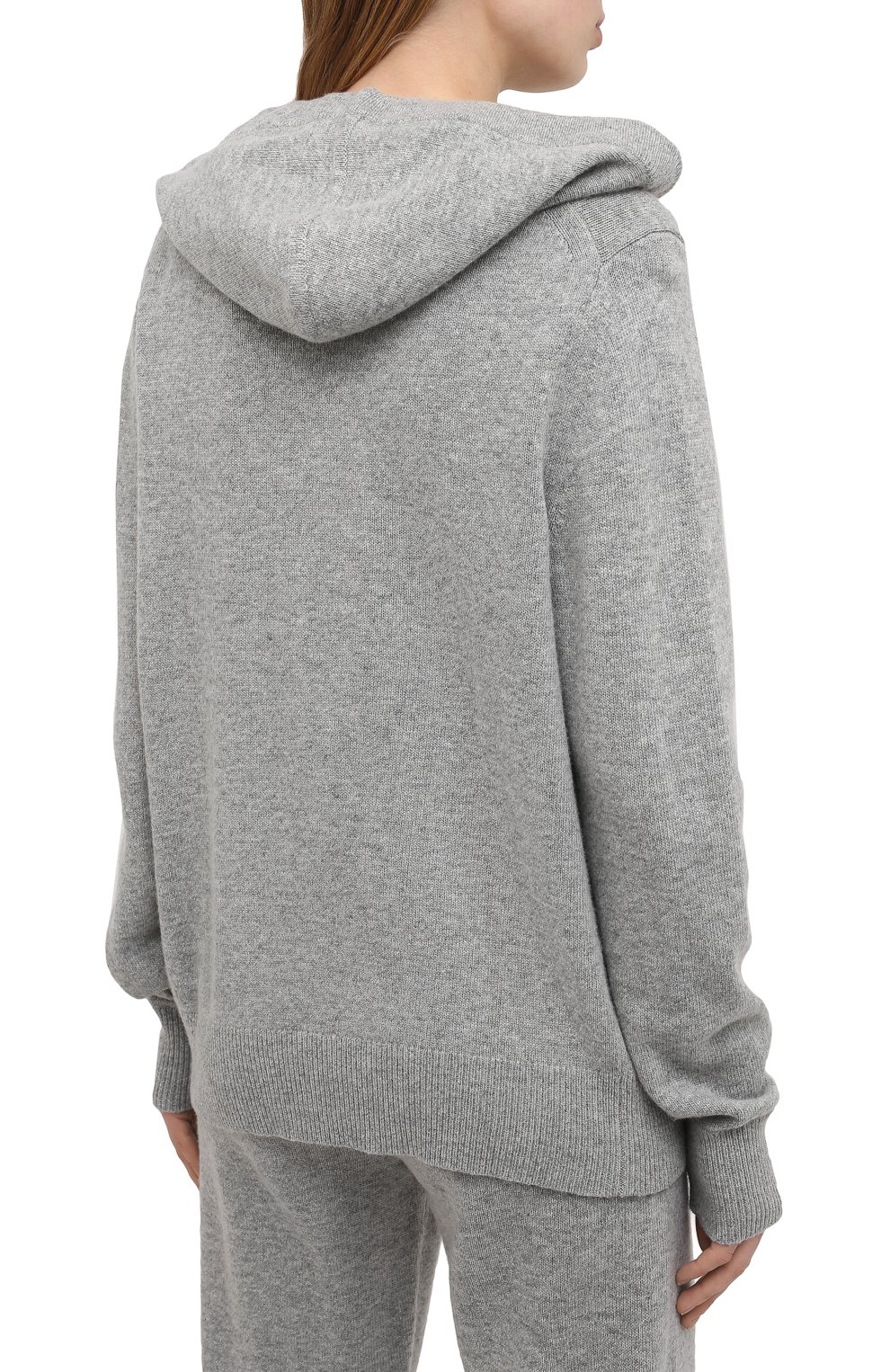 Кардиган MICHAEL MICHAEL KORS серого цвета по цене 29450 руб., арт. MH06PH1GAG, фото 4 Кардиган MICHAEL MICHAEL KORS, арт. MH06PH1GAG, фото 4