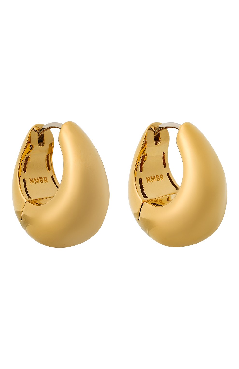 Серьги NUMBERING золотого цвета по цене 25500 руб., арт. 5116M/G0LD, фото 3 Серьги NUMBERING, арт. 5116M/G0LD, фото 3