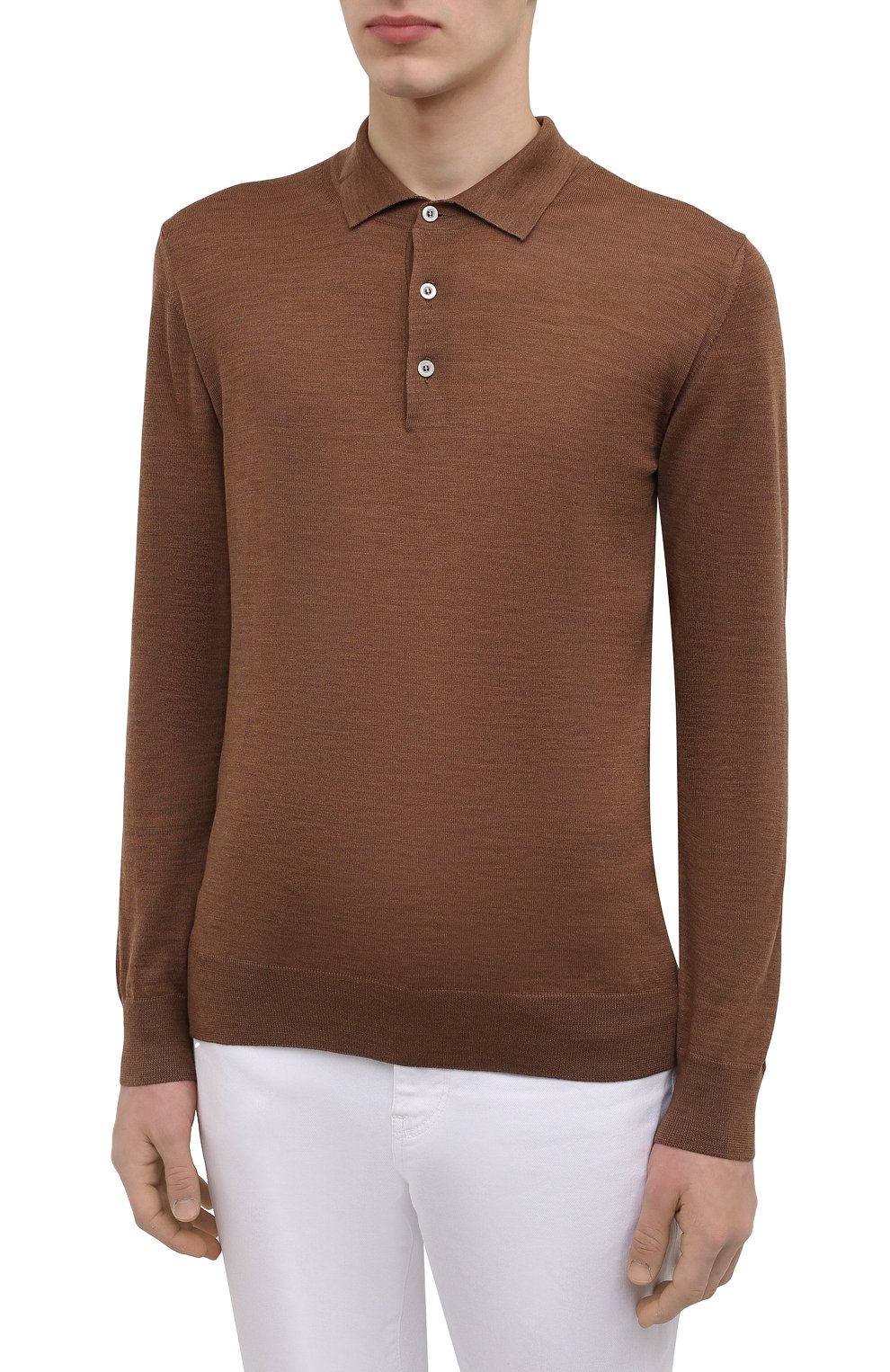 Шерстяное поло MOORER, арт. AL0NS0-MLL/M0UMA100079-TEPA518,  фото 3