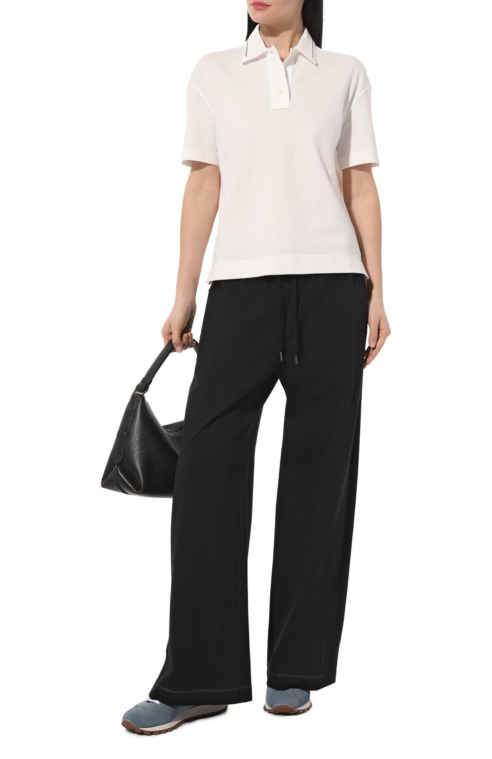 Хлопковые брюки BRUNELLO CUCINELLI, арт. MH827B1334, фото 2