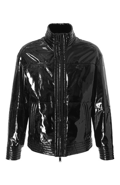 Мужская кожаная куртка с норковой подкладкой MVST, арт. FZECK-ES4380-1V