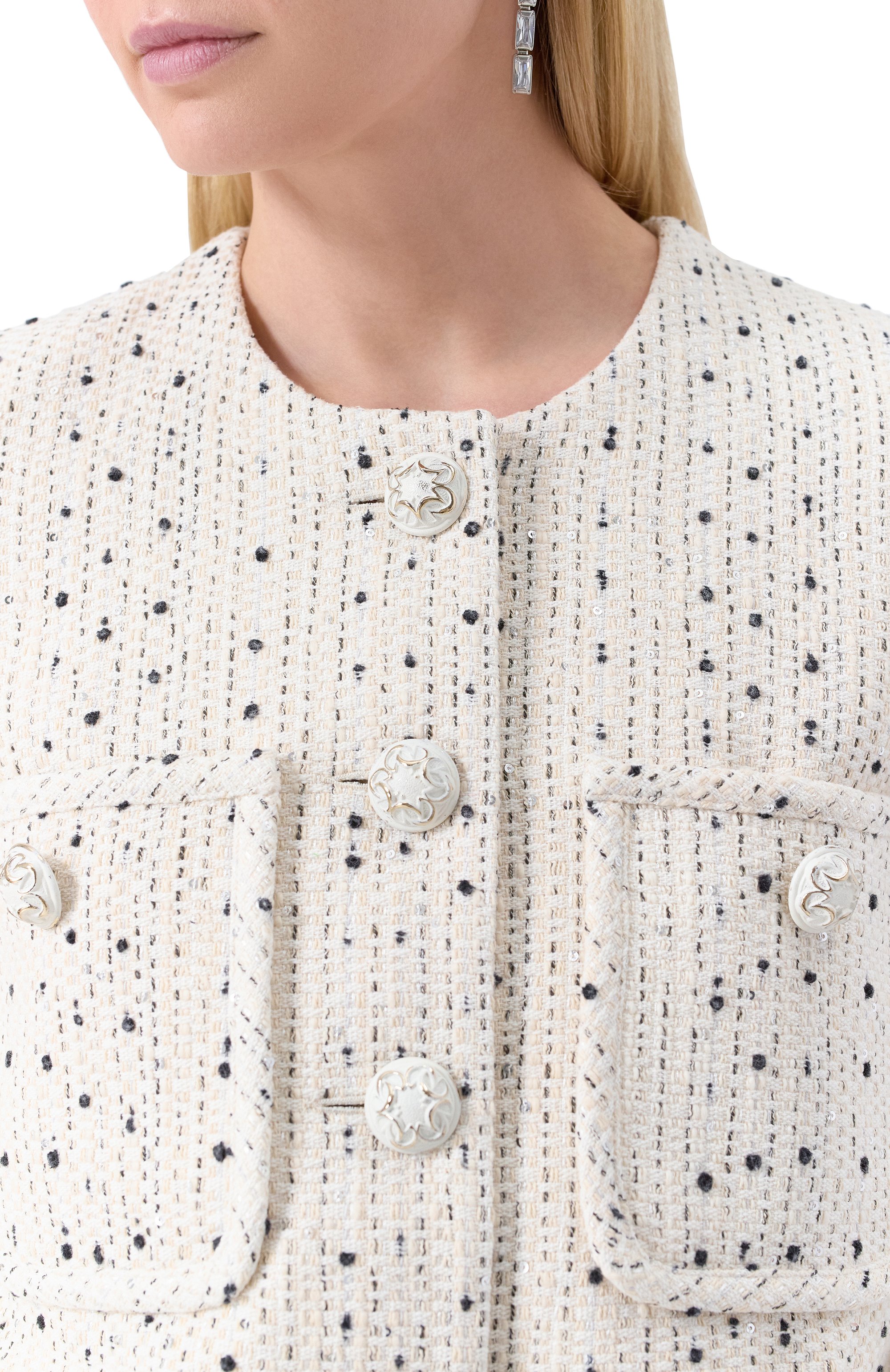 Твидовый жакет ELIE SAAB, арт. J0092, фото 5