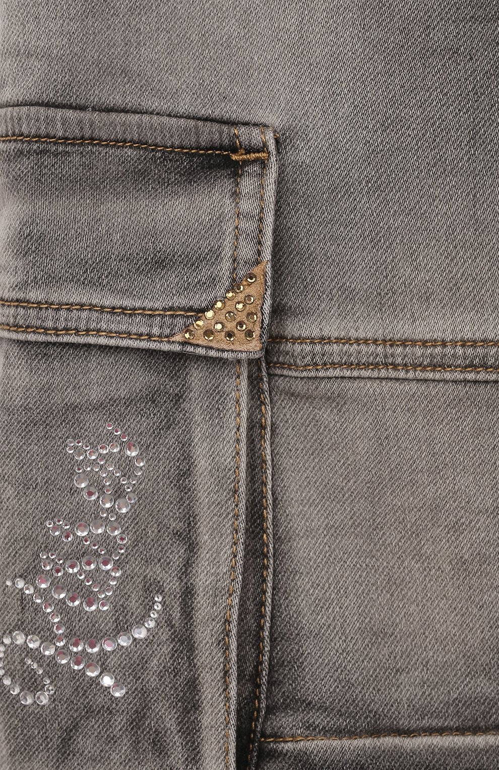 Джинсовая юбка MONNALISA, арт. 19D701, фото 3