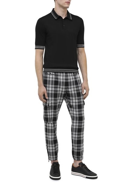 Шелковое поло DOLCE & GABBANA, арт. GXA45T/JASNJ, фото 2