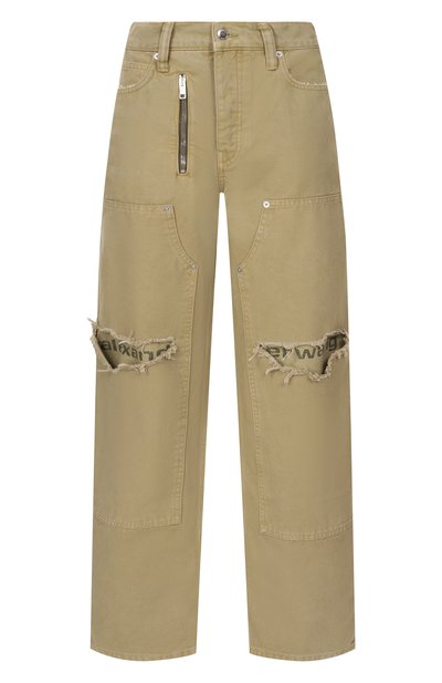 Женские хлопковые брюки ALEXANDER WANG, арт. 4DC2264991