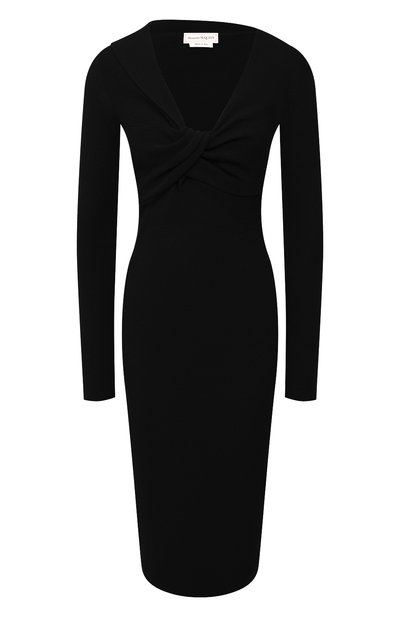 Женское шерстяное платье ALEXANDER MCQUEEN, арт. 650269/Q1AR9