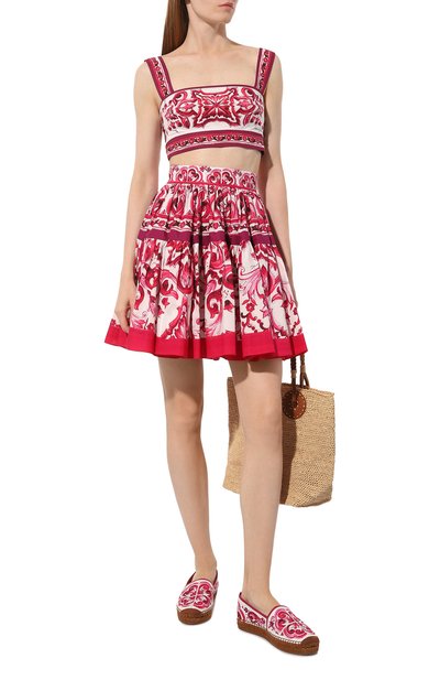 Текстильные эспадрильи DOLCE & GABBANA, арт. CE0119/AB637, фото 2