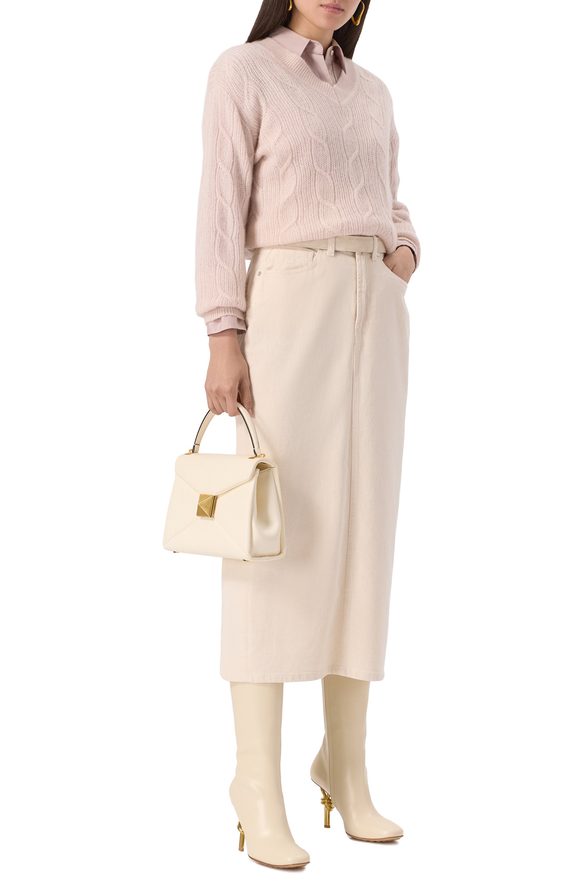 Джинсовая юбка KITON, арт. DJ59201K0928F04, фото 2