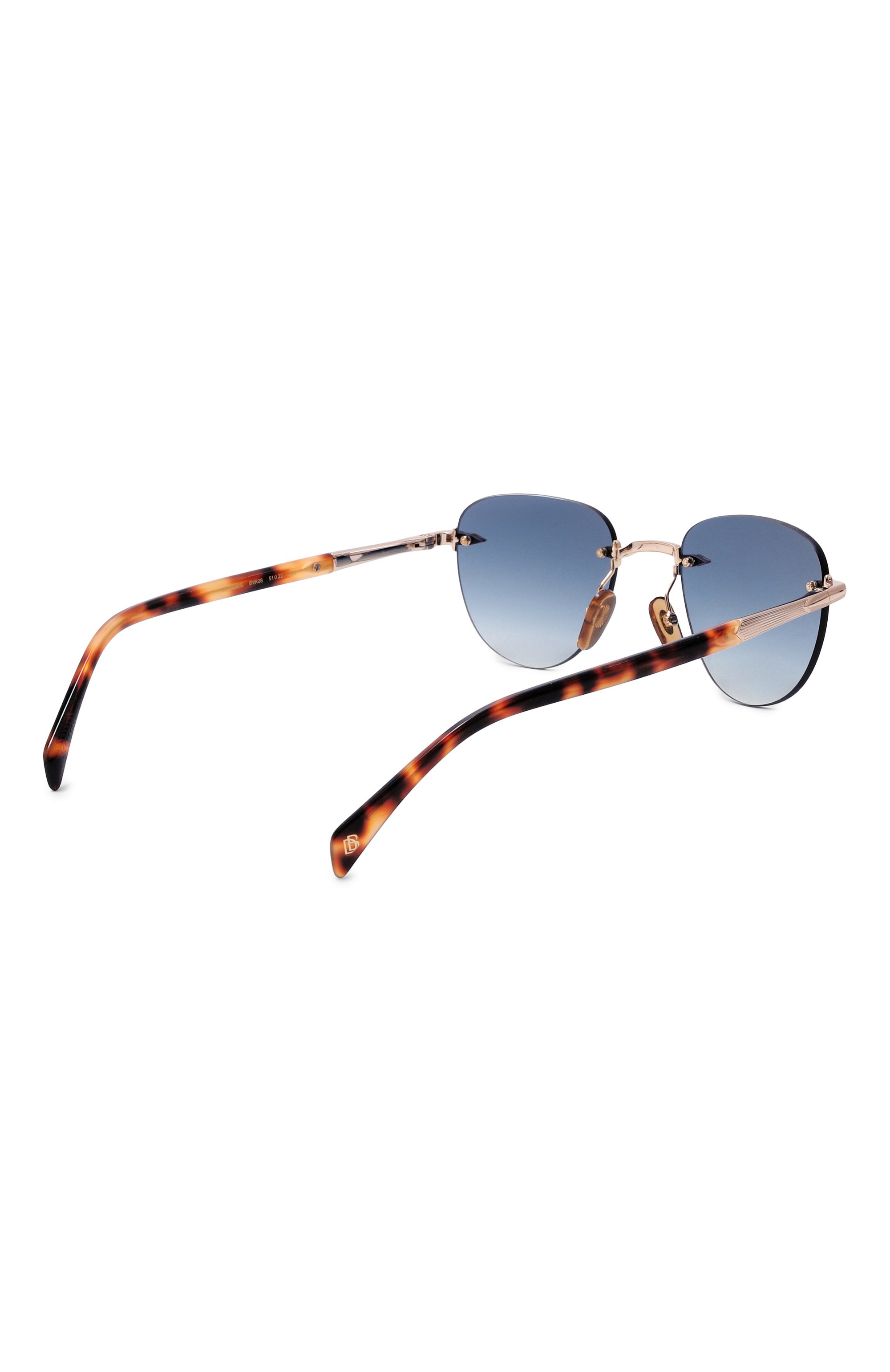 Солнцезащитные очки DAVID BECKHAM голубого цвета по цене 34950 руб., арт. DB1224 0NR, фото 4 Солнцезащитные очки DAVID BECKHAM, арт. DB1224 0NR, фото 4