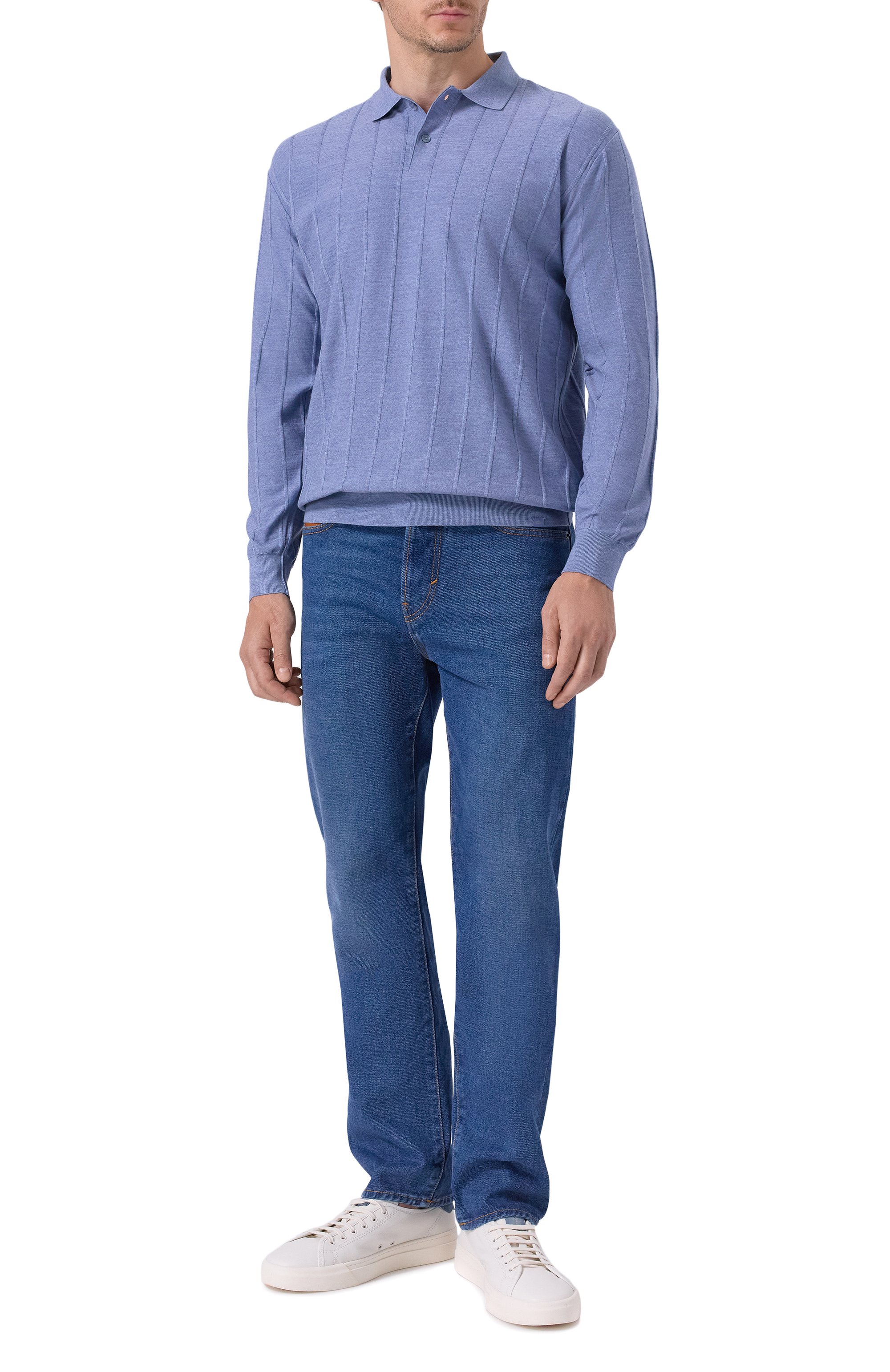 Шерстяное поло PAUL&SHARK, арт. 15311144, фото 2