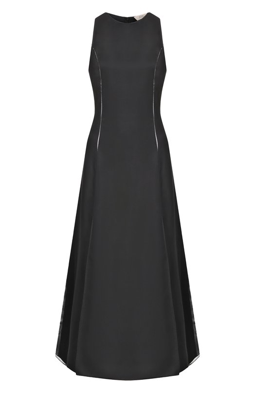 Шелковое платье Loulou de Saison IRAKA Чёрный IRAKA